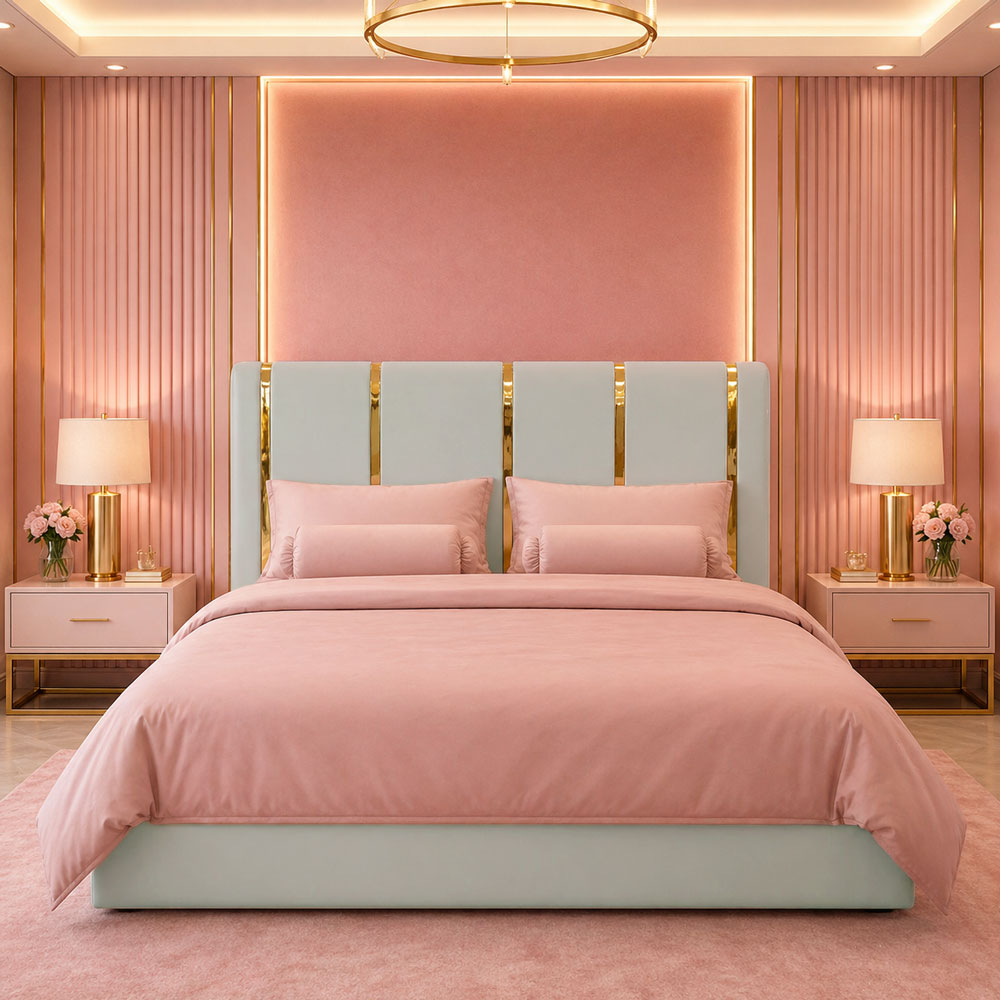 គ្រែស្បែកម៉ូដទាន់សម័យ Brand Jasmine