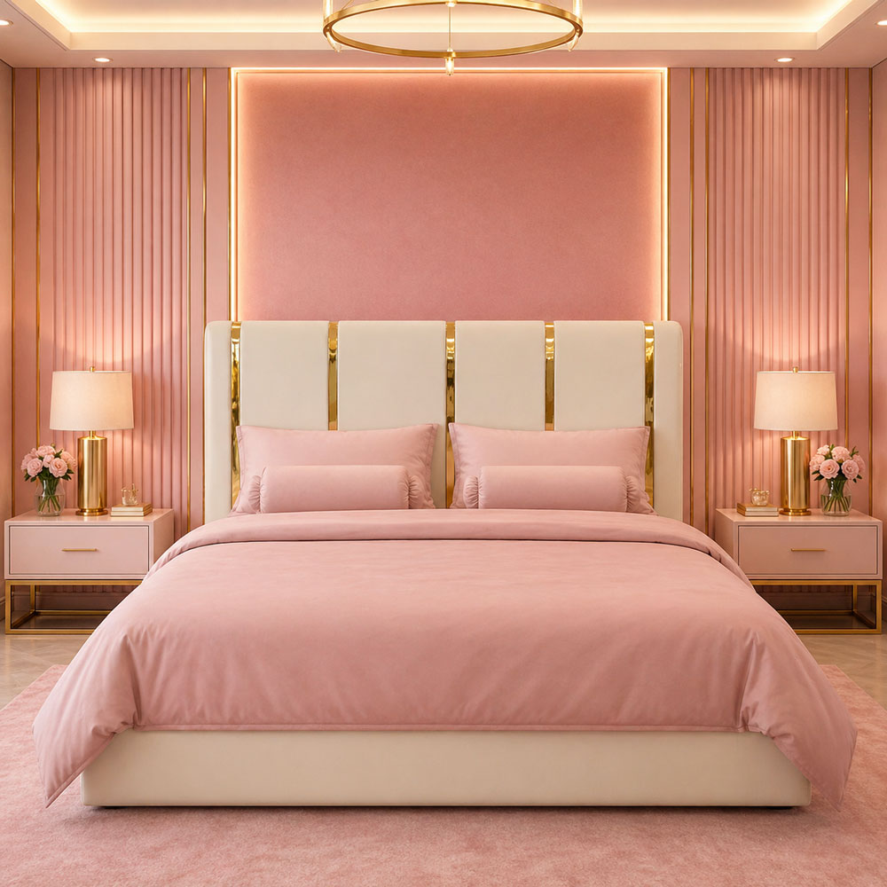 គ្រែស្បែកម៉ូដទាន់សម័យ Brand Jasmine