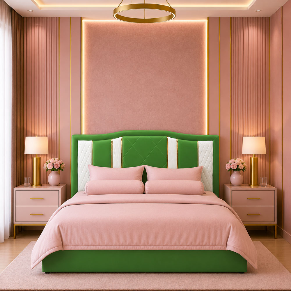 គ្រែស្បែកម៉ូដទាន់សម័យ Brand Jasmine