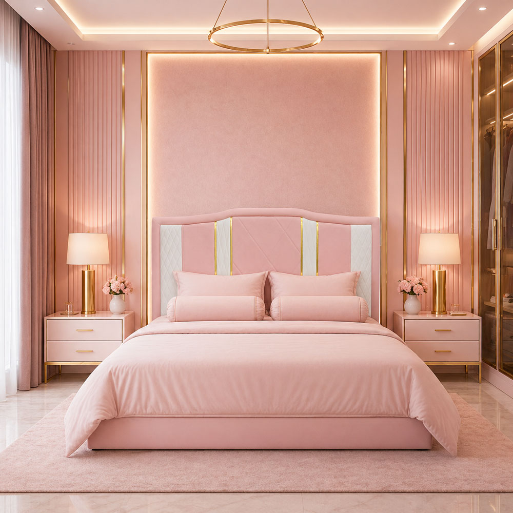 គ្រែស្បែកម៉ូដទាន់សម័យ Brand Jasmine