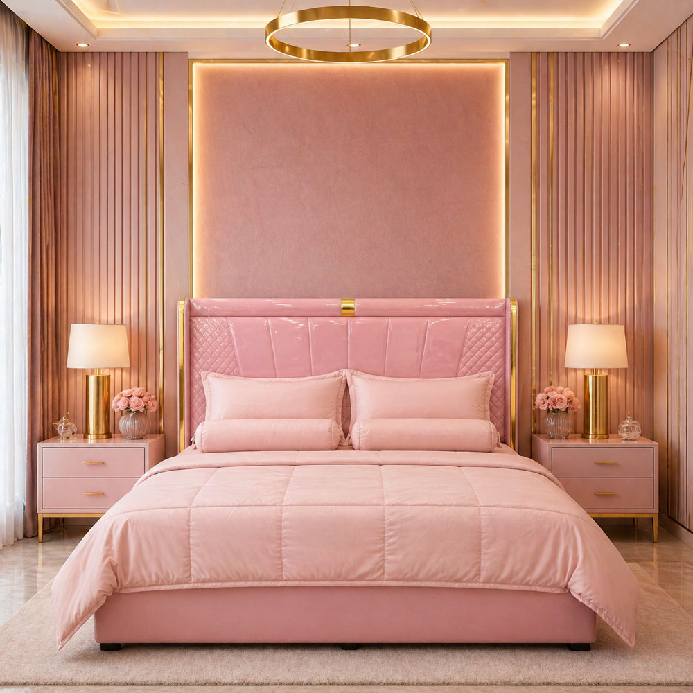 គ្រែស្បែកម៉ូដទាន់សម័យ Brand Jasmine