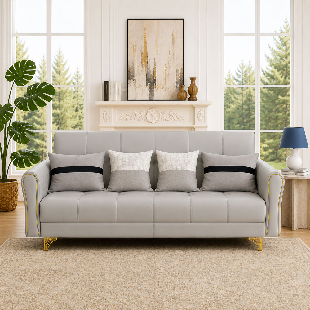 សាឡុងSofa Bed ទំនើបទាន់សម័យ 3 in 1