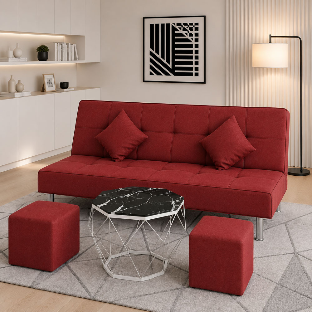 សាឡុងSofa Bedទំនើបទាន់សម័យ 3 in 1