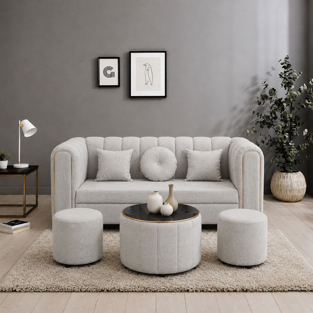 សាឡុងខ្នាតធំបែប Luxury Modern ទាន់សម័យ