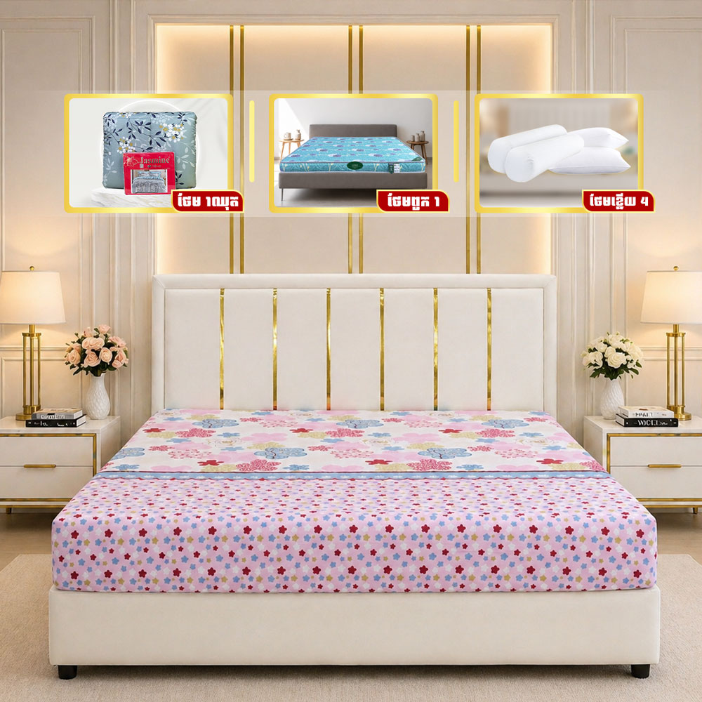ឈុតគ្រែ Luxury Modern រចនាបែបទំនើប