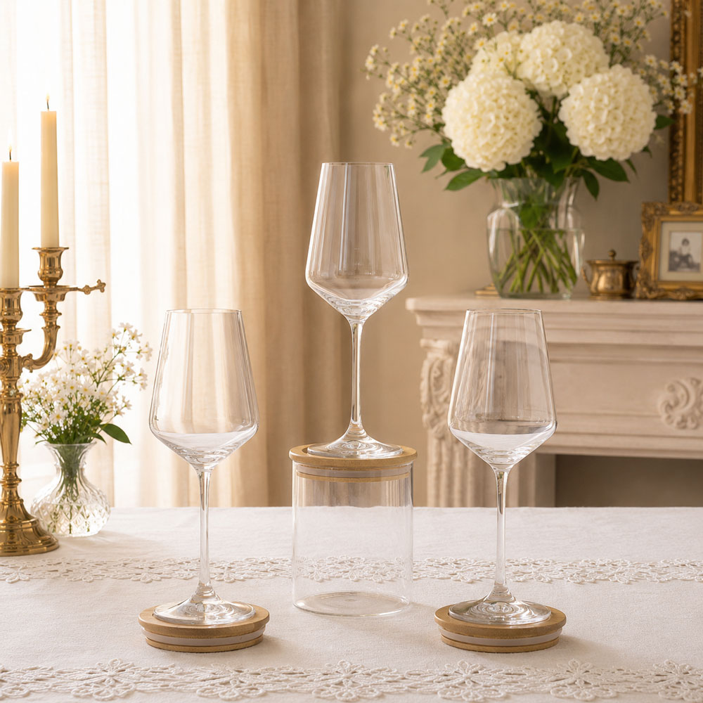 កែវស្រាប្រណិត Crystal Glass
