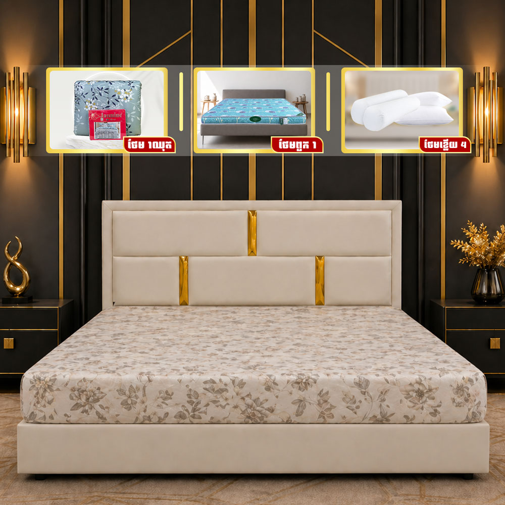 ឈុតគ្រែ Luxury Modern រចនាបែបទំនើប